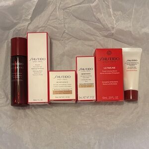 Shiseido Skincare Collection (6) deluxe samples/travel size NEW